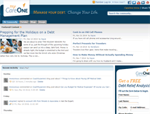Tablet Screenshot of community.careonecredit.com